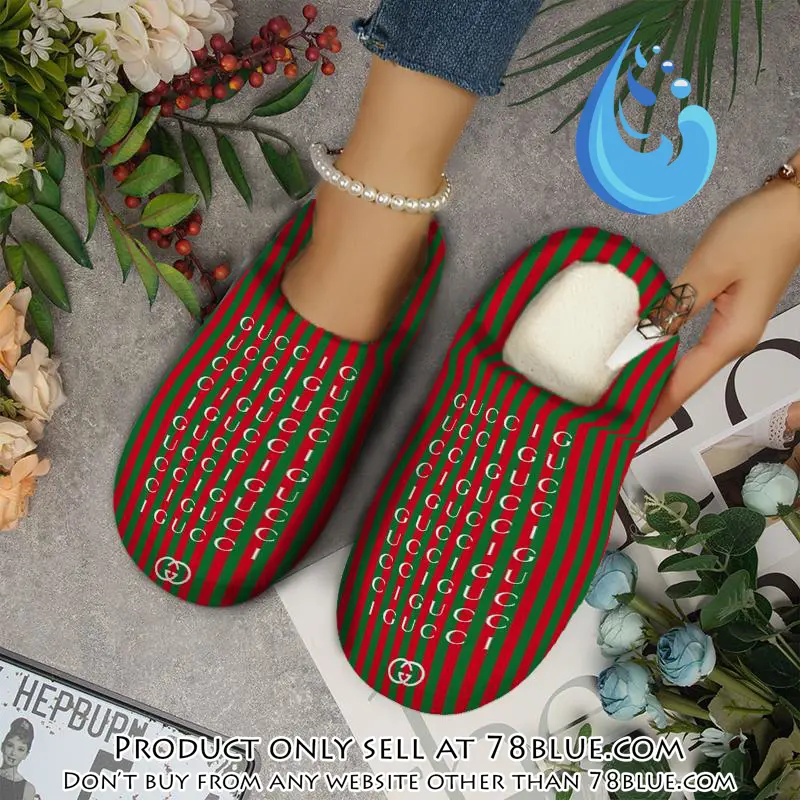 Gucci fleece slippers luxury inhouse slippers ihs1014 78b1504280